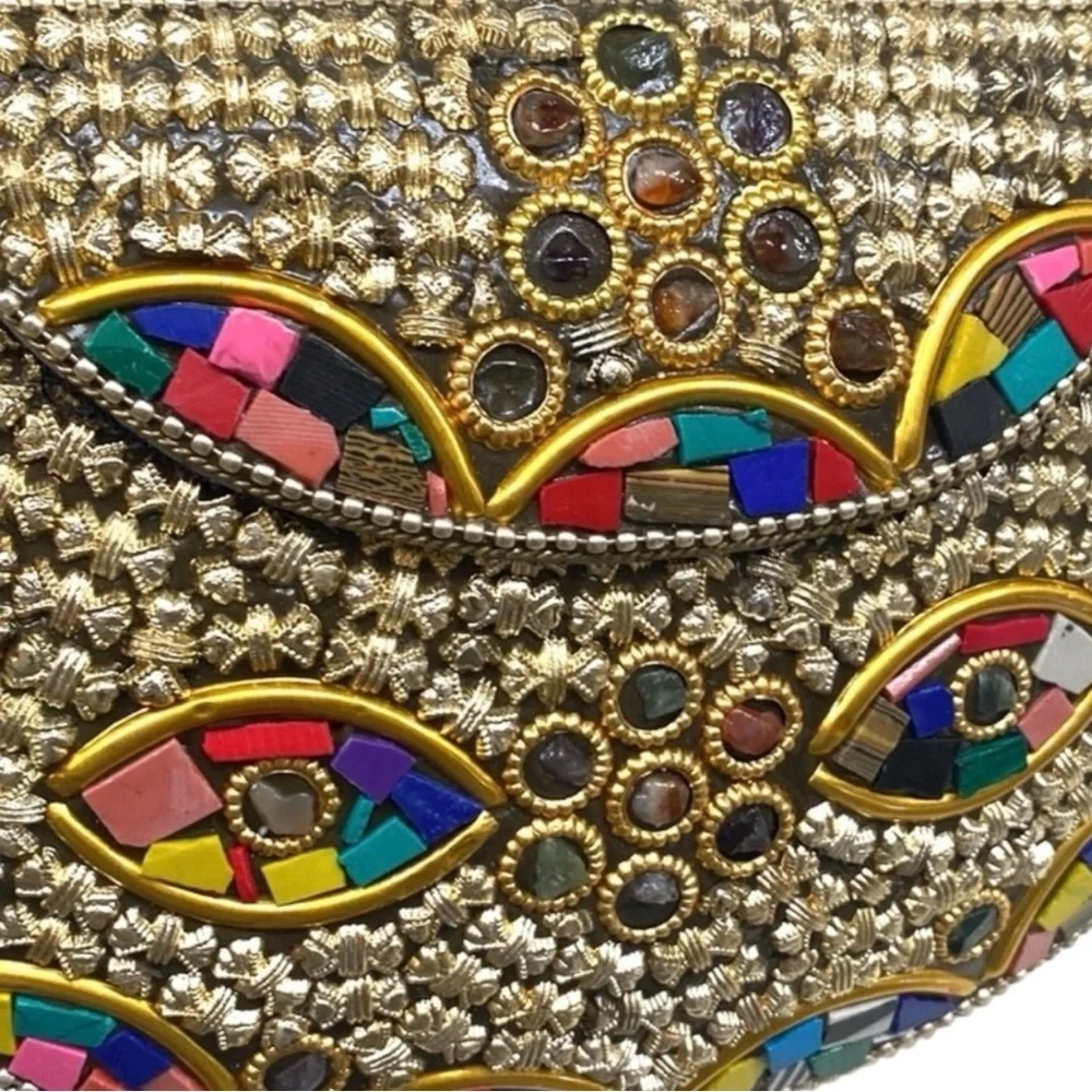 NEW RAMLA Rio Bag Mosaic Moroccan handmade stone Directly from Morocco